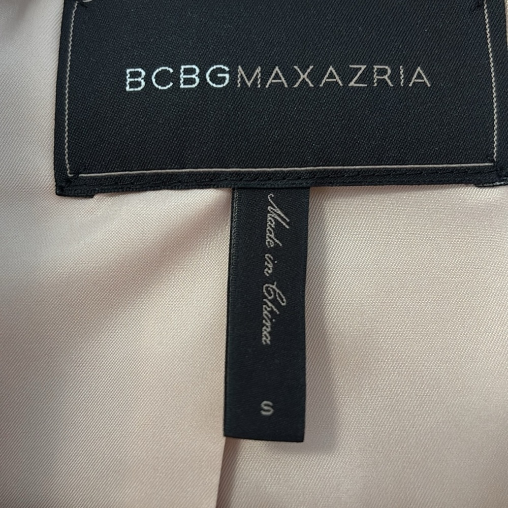 BCBGMaxAzria size S Light Pink Blazer - Picture 3 of 5